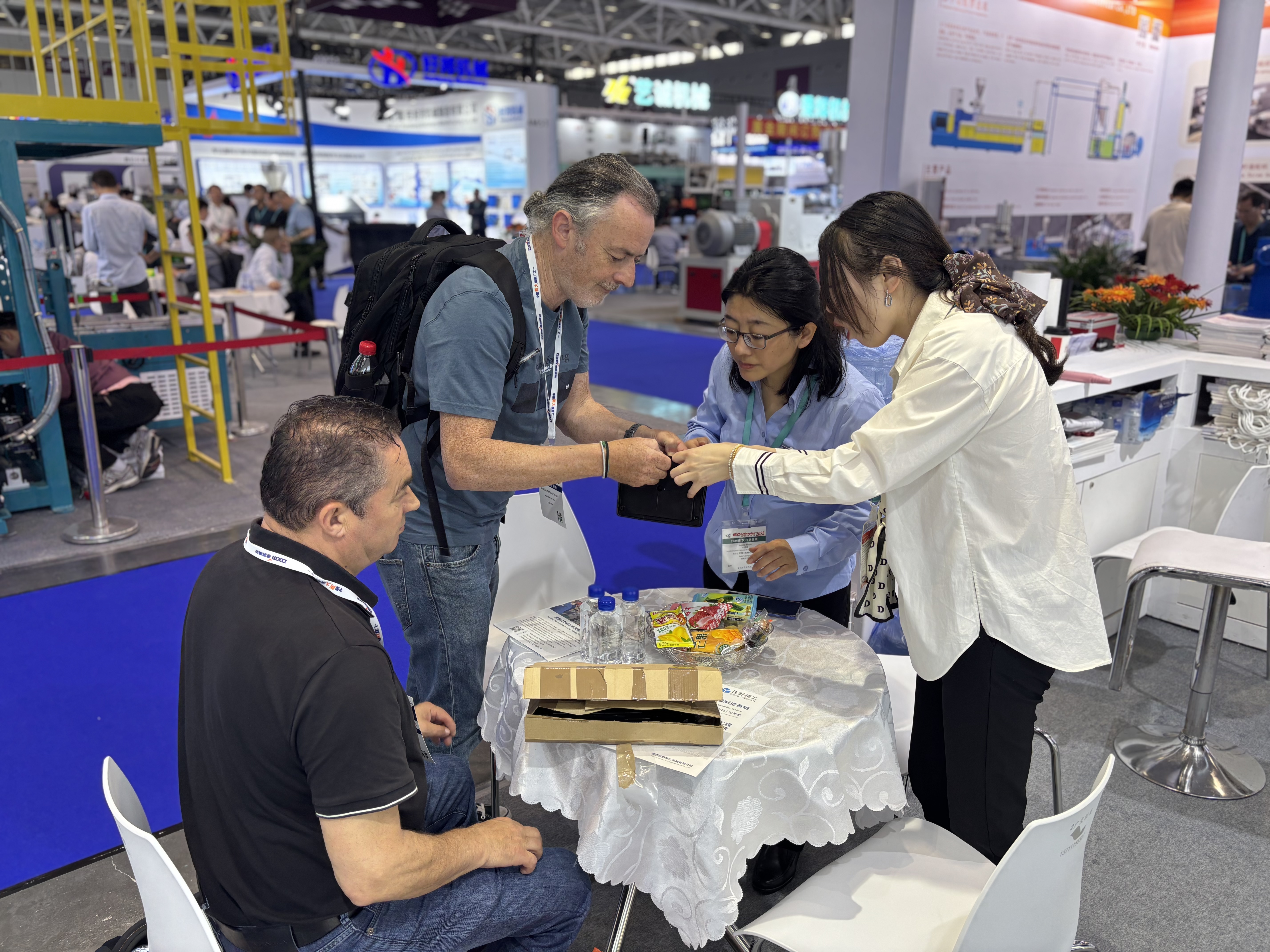 中國國際橡塑展 展會現(xiàn)場